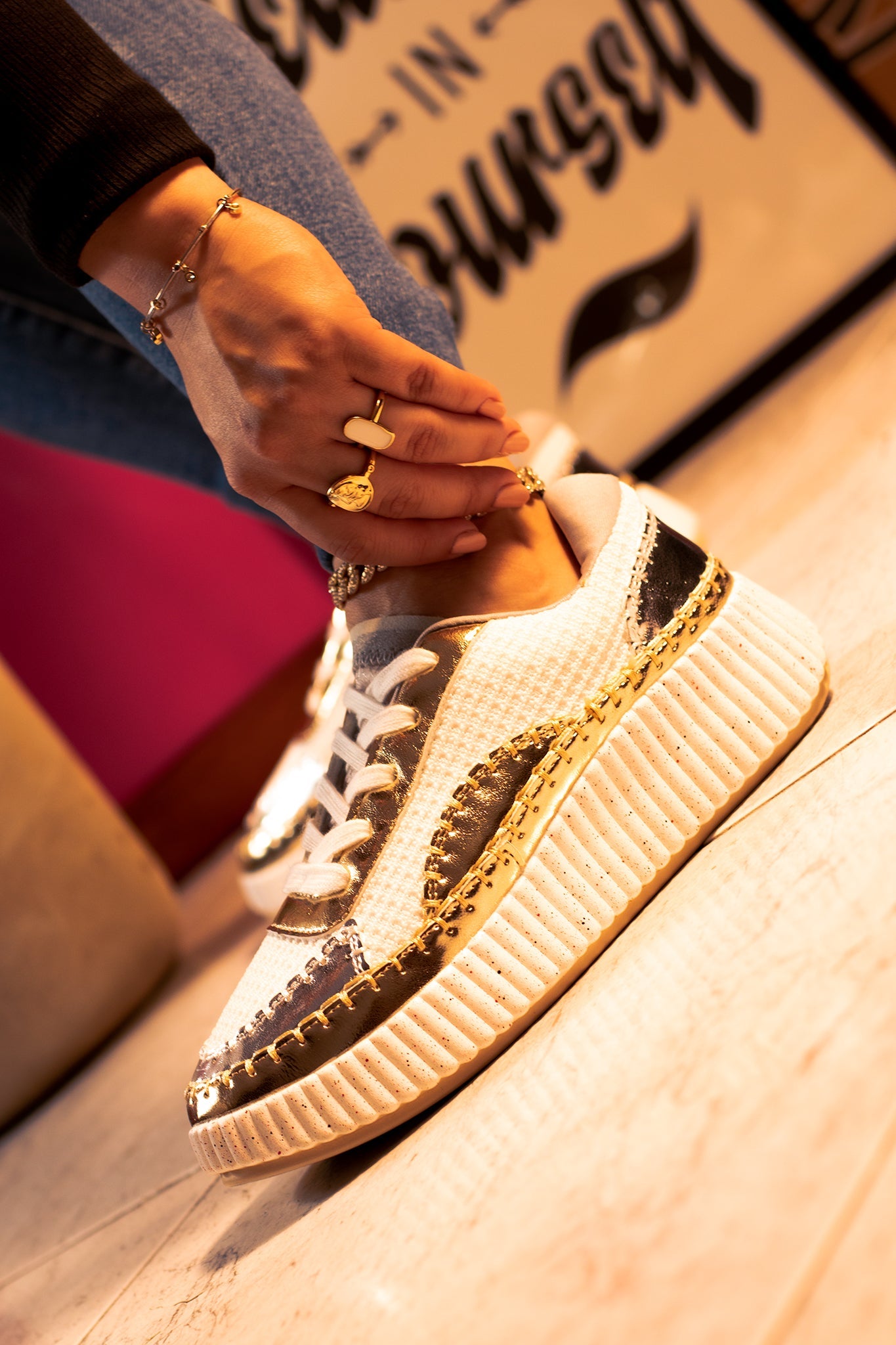 JESSY-1 | SILVER/GOLD