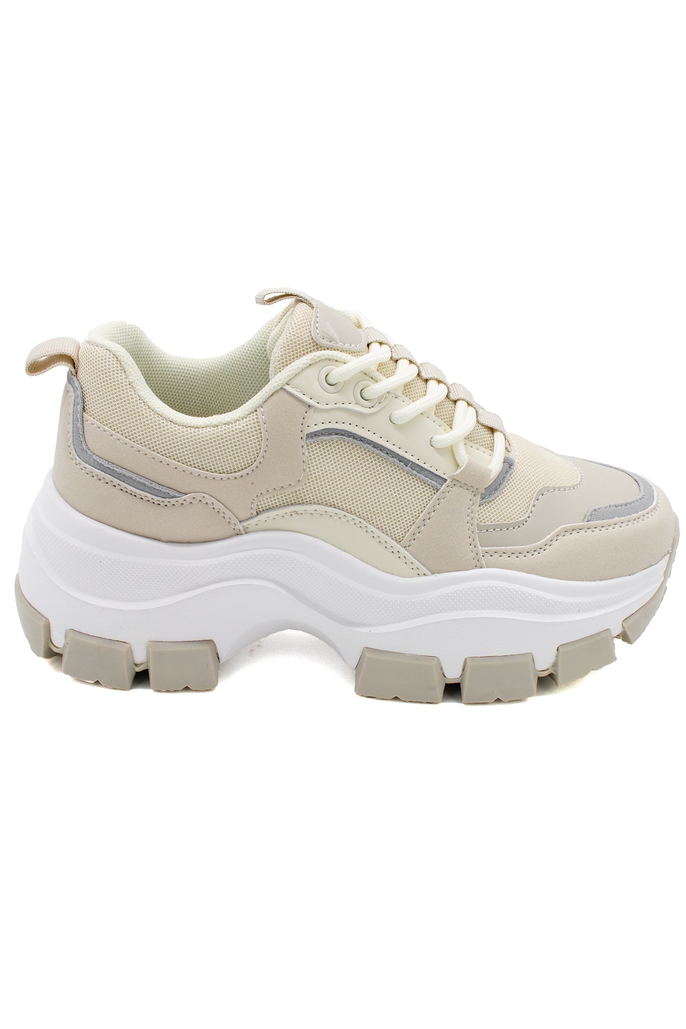 DAMIAN | BEIGE/WHITE